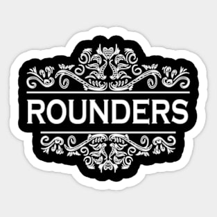 The Sport Rounders Sticker